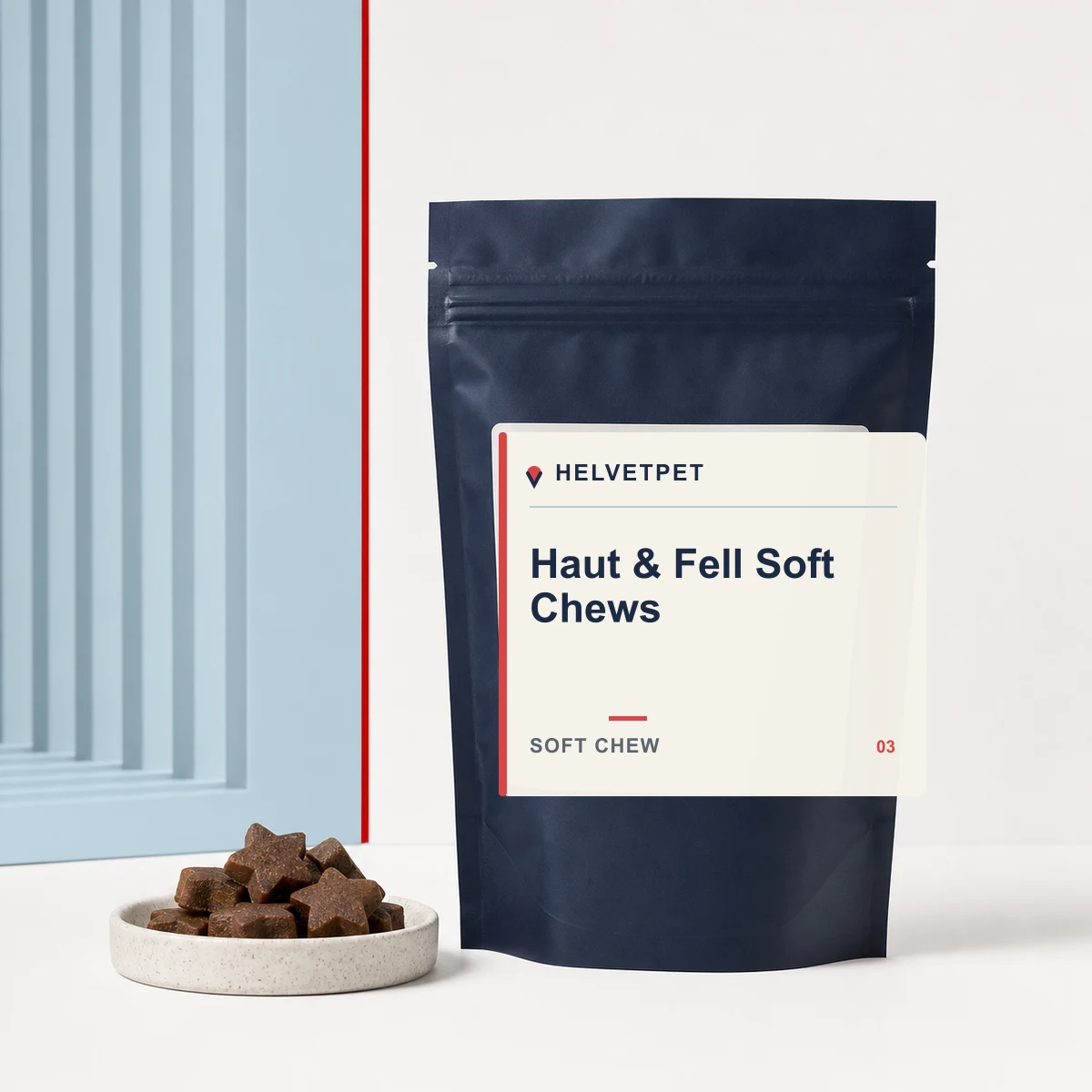 Haut & Fell Soft Chews als Helvetpet Private-Label-Soft Chew Projekt