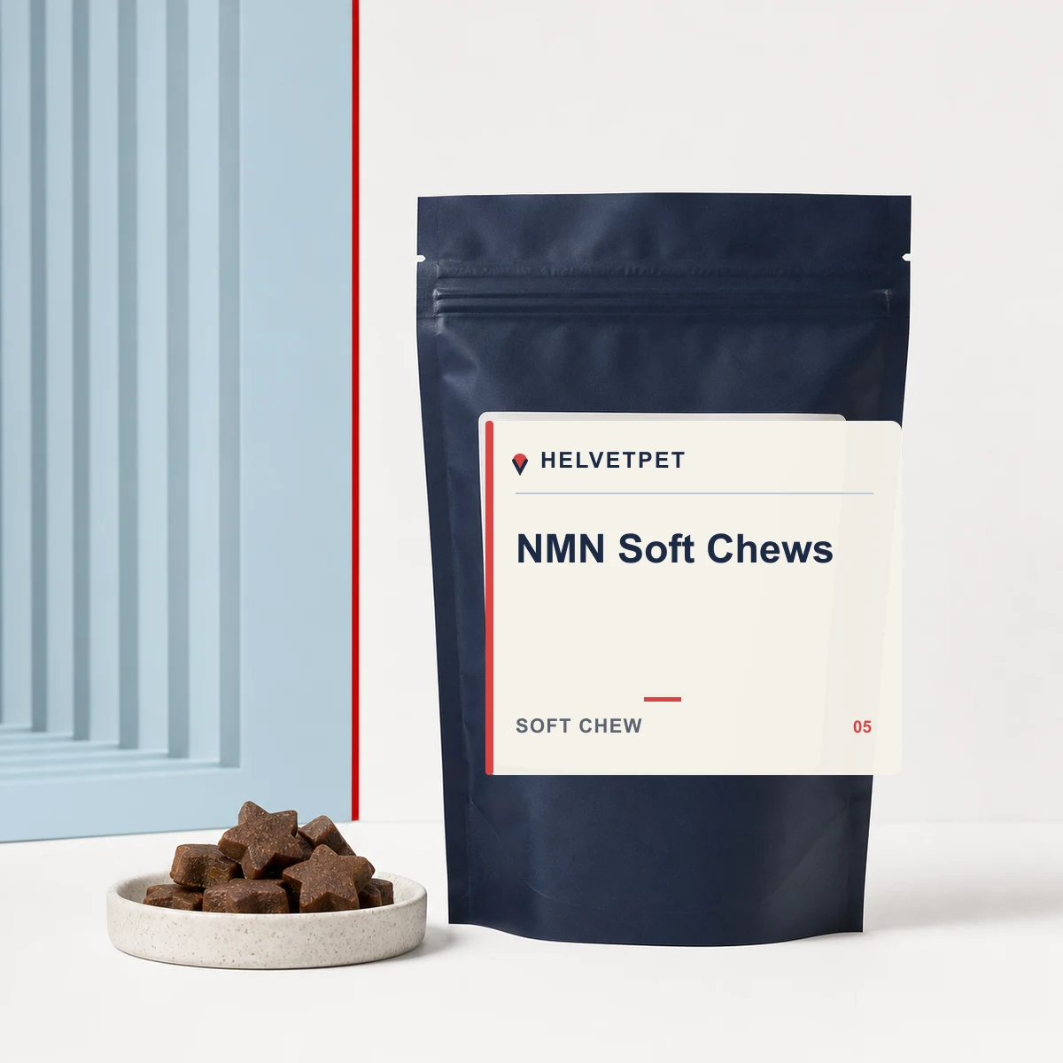NMN Soft Chews als Helvetpet Private-Label-Soft Chew Projekt
