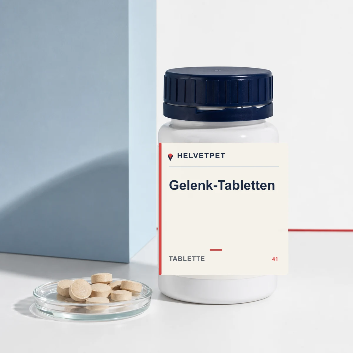 Gelenk-Tabletten als Helvetpet Private-Label-Tablette Projekt